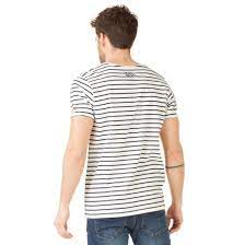 Maybe you would like to learn more about one of these? T Shirt Col V Homme Von Dutch Ecru Raye Marine