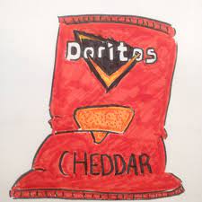 Doritos Cheddar Cheese Chips Bag Drawing By Dhalie Fortin Drawing Bag Print Stickers Coloring Pages For Girls High quality doritos inspired bags by independent artists and designers from around the world. doritos cheddar cheese chips bag
