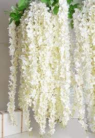 Plumeria Frangipani Silk Flower Garland Cream 7 Long Bendable Wire Flower Garland Diy Flower Garland Backdrop Garland Backdrops