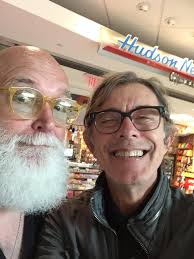 Had dinner with Reeves Gabrels at his house in London after our Cheap Trick  show there and then unexpectedly ran into him two days later at the  Nashville Airport.