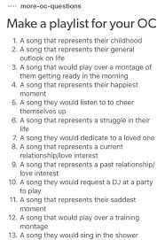 Playlist Challenge Bxb Roleplay Amino Writing Dialogue Prompts Writing Characters Story Writing Prompts