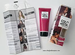 For bold, temporary hair color without the commitment, try colorista 1 day hair color spray; Colorista Washout Burgundy Review Dora Fashion Space Fashion And Lifestyle Blog