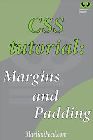 Css Margins And Padding Css Tutorial Css Html For Beginners