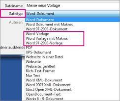 Der technische grundaufbau ist die basis für die effiziente arbeit mit den word vorlagen. Erstellen Einer Vorlage