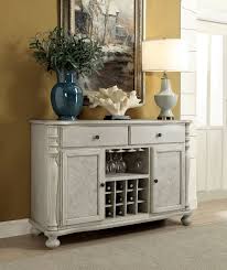 Ragenardus antique white wood sofa table with 2 drawers by acme. Cm3872wh Sv Siobhan Ii Antique White Finish Wood Dining Sideboard Server Console Table