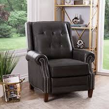 Kyan Leather Pushback Recliner