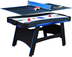 Amazon Com Hathaway Bandit 5 Air Hockey Table 60 L X 30 W X 31 5 H Black Sports Outdoors Air Hockey Air Hockey Table Table