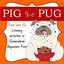 Pig The Pug Book Companion Print Go Literacy Activities Literacy Activities Rhyming Activities Library Activities