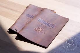 Restaurant Menu Cover Leather Menu Restaurant Cover Menu Etsy In 2020 Leather Menu Cover Leather Menu Restaurant Menu Covers