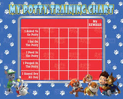 Printable potty chart reward chart template reward chart kids kids rewards rewards chart potty sticker chart potty training reward chart potty training boys training meme. Free Printable Paw Patrol Potty Chart Novocom Top