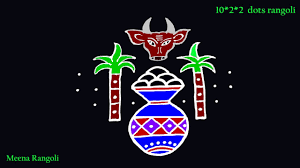 Your email address will not be published. Sankranti Rangoli Design With Dots Sankranthi Muggulu Pongal Kolam Designs à°¸ à°• à°° à°¤ à°® à°— à°— à°² Youtube