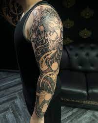 I would just shade in some of the negative space with black i think the red eyes would pop more with out anymore color. Dbz Shenron Sleeve Progress Dbz