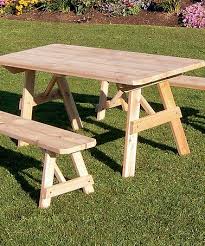 Unfinished Traditional Picnic Table Bench Set Zulily Mesa De Piquenique Dobravel Mesa De Piquenique Ideias De Decoracao Para Casa