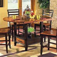 I just came up with a solution for my studio — which is messy and full of materials to store and everlasting lack of space to do the idea is that you remove the doors of the ivar storage cabinet and install the norbo drop leaf table instead. Steve Silver Abaco Drop Leaf Counter Height Dining Table In Acacia Ab200ptx Kit