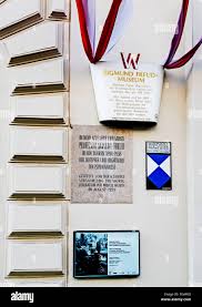 Former Home Of Sigmund Freud The Father Of Psychoanalysis Berggasse 19 Vienna Austria Now A Museum Stock Photo Alamy