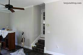 It's a light and airy beige with gray undertones. Behr S Mineral Room Makeover Living Room Makeover Family Room Makeover