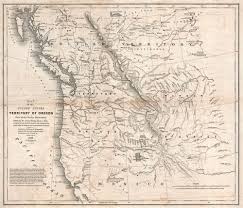 An autonomous running was formed in the oregon country in 1843 in the past the oregon territory was created in 1848. Map Of The United States Territory Of Oregon West Of The Rocky Mountains Exhibiting The Various