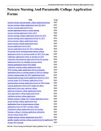 The uic college of nursing wants to make clear: Fillable Online Kfjq Netcare Nursing And Paramedic College Application Forms Netcare Nursing And Paramedic College Application Forms Kfjq Fax Email Print Pdffiller