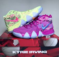 I celebrate it, irving insisted. Nike Kyrie Irving 4 Iv Confetti Purple And Yellow Multi Color Mens Gs Kids Boys Girls Basketball Shoes Kyrie Irving Shoes Kyrie Irving Shoes Kids