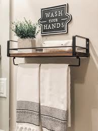 And there is nothing worse than getting out of the shower and being greeted by a slightly damp towel! Farmhouse Bathroom Towel Rack Ideas Design Corral