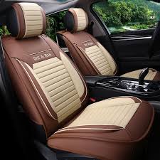 Car Styling Leather Seat Covers For Citroen Seat Protector C4 Sega Aircross Elysee Grand Picasso C3xr C Leather Seat Covers Seat Protector Interior Accessories