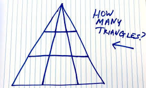 Maybe you would like to learn more about one of these? How Many Triangles Do You See Viral Math Problem Triangle