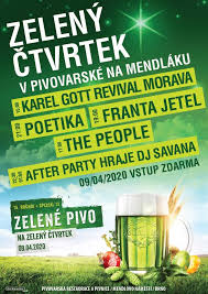 Jaké zvyky se v tento den dodržují a proč utichají zvony? Zeleny Ctvrtek V Pivovarske Na Mendlaku 2020 Vstup Zdarma