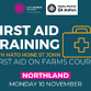 First Aid On Farms Course - Northland event image