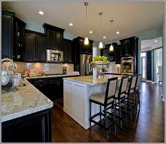 Espresso Kitchen Cabinets With White Island Espresso Kitchen Cabinets Black Kitchen Cabinets Dark Kitchen Cabinets