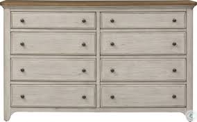 At living spaces, our vast dresser selection features vertical. Farmhouse Reimagined Antique White 8 Drawer Dresser From Liberty Coleman Furniture