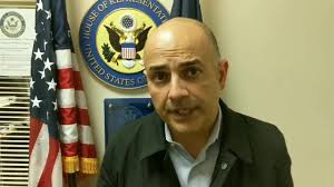 Deep went to Barbara Comstock's district office to stand with Moms Demand  Action