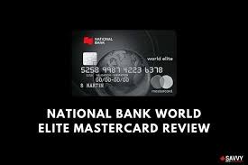 I do like the additional option of airport lounge at yul, hopefully there will be. National Bank World Elite Mastercard Review Savvy New Canadians