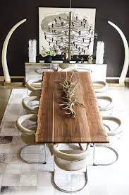 Wooden Dining Table Idea 25 Best Ideas About Rustic Dining Tables On Pinterest Large Dining Room Table Rustic Dining Room Live Edge Dining Table