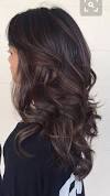 Dark Brown Hair With Highlights