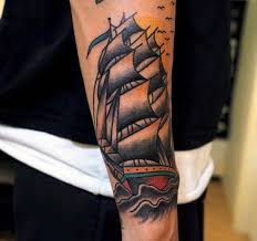 Free sailboat tattoos vector download in ai, svg, eps and cdr. 60 Sailboat Tattoo Designs For Men Nautical Sophistication