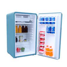 Frigidaire 3 2 Cu Ft Single Door Retro Compact Refrigerator Efr372 Blue Walmart Com Walmart Com In 2021 Mini Fridge In Bedroom Compact Fridge Dorm Fridge