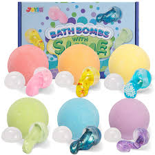 So i finally took a slime bath sunshine made slime to give a nice bath for baby alive doll toy. Buy 6 Packs Natural Bubble Bath Bombs With Slime Toys Inside Fizzy Bath Bombs Gift Set Great Gift Set For Birthday Easter Day Online In Turkey B08hgl8r4p