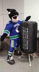Vancouver canucks, vancouver, british columbia. Get To Know Your Nhl Mascots Meet Vancouver Canucks Fin Canucksfin Rocket Sport Products