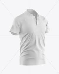 Mens white polo shirt template realistic vector. Newest Object Mockups On Yellow Images