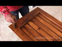 Elsisan Ahsap Kapi Boyama Wmv Youtube