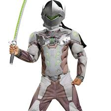 overwatch genji costume by disguise 14 16 xl nwt