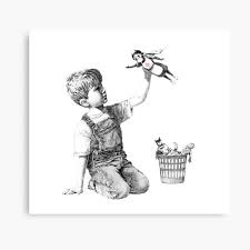 Buying the proper banksy wall art canvas affords you a proper design, awesome also more interesting area. Banksy Canvas Prints Redbubble