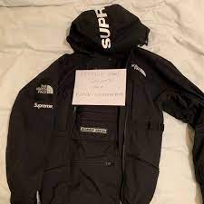 The north face steep tech full zip windbreaker jacket size large black redtop rated seller. Supreme Tnf Steep Tech Jacket Shop Clothing Shoes Online