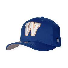 Winnipeg football blue bombers cfl baseball truckers hat cap. Headwear The Bomber Store
