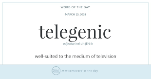 Word Of The Day Telegenic Word Of The Day Words Word Definitions