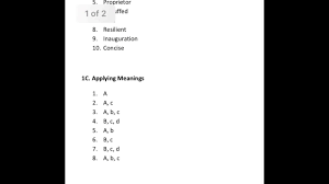 File type pdf wordly wise 7 lesson 14 answer key. Wordly Wise Book 7 Lesson 1 A B C D And E Answers Youtube