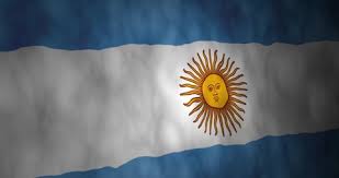 Lll información de la bandera de argentina argentina población, capital, área total, pib, himno, historia, moneda, horario, países vecinos. Shutterstock