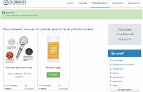 Testez gratuitement des produits avec sondages rémunérés. On A Teste Le Site Sondages Remuneres Sondages Tests Tests Et Bons Plans Pour Consommer Malin