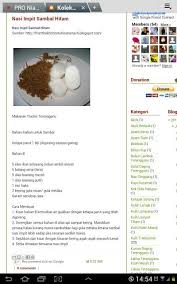 Sambal Hitam Nasi Impit Post Natal Care Recipes Sambal