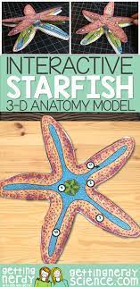 This 3 D Starfish Dissection Anatomy Model Can Be Used As A Dissection Free Starfish Exploration A Pre Disse Life Science Lessons Biology Lessons Life Science